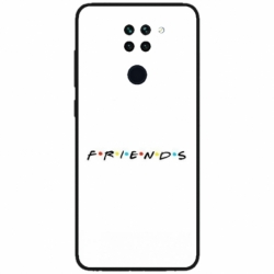 Husa personalizata tip carcasa HQPrint pentru Xiaomi Redmi Note 9T, model FRIENDS 1, multicolor, S1D1M0043