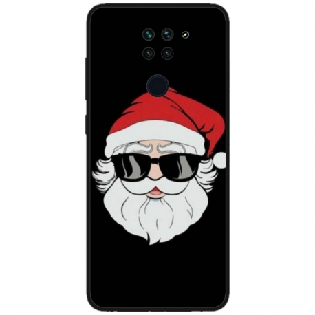 Husa personalizata tip carcasa HQPrint pentru Xiaomi Redmi Note 9T, model Cool Santa, multicolor, S1D1M0046