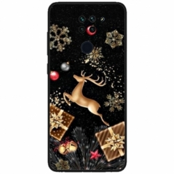 Husa personalizata tip carcasa HQPrint pentru Xiaomi Redmi Note 9T, model Reindeer 2, multicolor, S1D1M0052