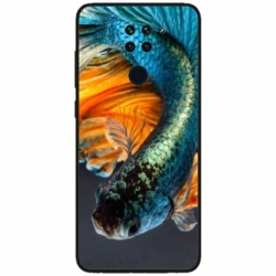Husa personalizata tip carcasa HQPrint pentru Xiaomi Redmi Note 9T, model Pesti 1, multicolor, S1D1M0074