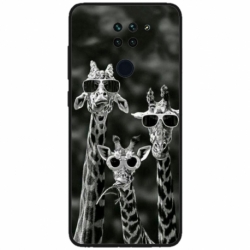 Husa personalizata tip carcasa HQPrint pentru Xiaomi Redmi Note 9T, model Zebra 1, multicolor, S1D1M0086