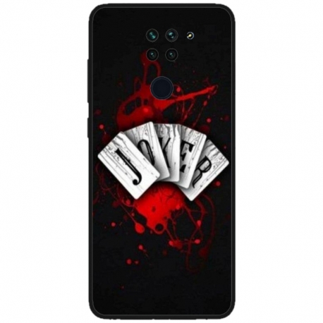 Husa personalizata tip carcasa HQPrint pentru Xiaomi Redmi Note 9T, model Joker 1, multicolor, S1D1M0106