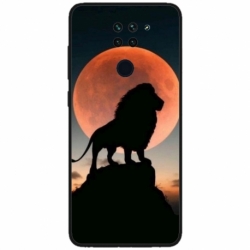 Husa personalizata tip carcasa HQPrint pentru Xiaomi Redmi Note 9T, model Lion 1, multicolor, S1D1M0110