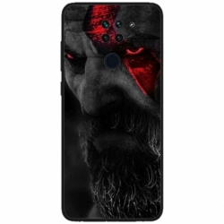 Husa personalizata tip carcasa HQPrint pentru Xiaomi Redmi Note 9T, model God of War 3, multicolor, S1D1M0111