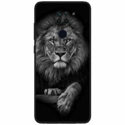 Husa personalizata tip carcasa HQPrint pentru Xiaomi Redmi Note 9T, model Lion 2, multicolor, S1D1M0117