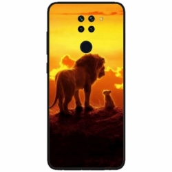 Husa personalizata tip carcasa HQPrint pentru Xiaomi Redmi Note 9T, model Lion King 1, multicolor, S1D1M0119