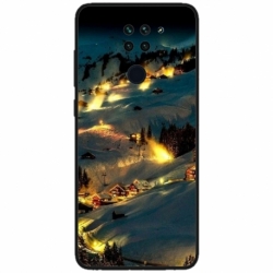 Husa personalizata tip carcasa HQPrint pentru Xiaomi Redmi Note 9T, model Nice View 6, multicolor, S1D1M0128