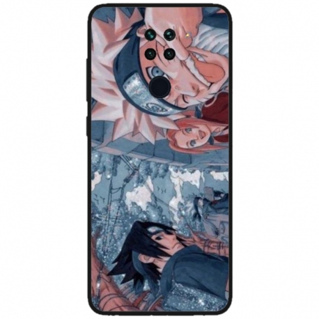 Husa personalizata tip carcasa HQPrint pentru Xiaomi Redmi Note 9T, model Naruto 2, multicolor, S1D1M0133