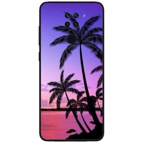 Husa personalizata tip carcasa HQPrint pentru Xiaomi Redmi Note 9T, model Beach View 2, multicolor, S1D1M0137