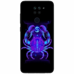 Husa personalizata tip carcasa HQPrint pentru Xiaomi Redmi Note 9T, model Cancer, multicolor, S1D1M0147