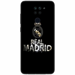 Husa personalizata tip carcasa HQPrint pentru Xiaomi Redmi Note 9T, model Real Madrid 2, multicolor, S1D1M0154