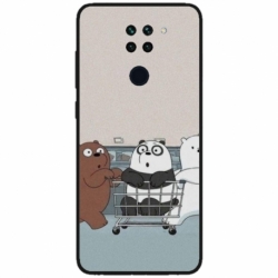 Husa personalizata tip carcasa HQPrint pentru Xiaomi Redmi Note 9T, model Scooby Doo 2, multicolor, S1D1M0164