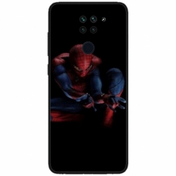 Husa personalizata tip carcasa HQPrint pentru Xiaomi Redmi Note 9T, model Spiderman 2, multicolor, S1D1M0168