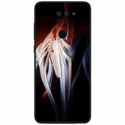 Husa personalizata tip carcasa HQPrint pentru Xiaomi Redmi Note 9T, model Spiderman 4, multicolor, S1D1M0170