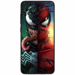 Husa personalizata tip carcasa HQPrint pentru Xiaomi Redmi Note 9T, model Spiderman 5, multicolor, S1D1M0171