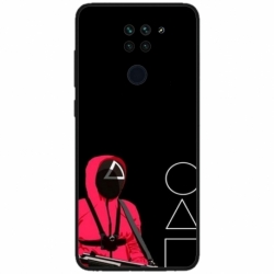 Husa personalizata tip carcasa HQPrint pentru Xiaomi Redmi Note 9T, model Squid Game 5, multicolor, S1D1M0177