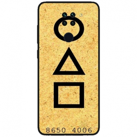 Husa personalizata tip carcasa HQPrint pentru Xiaomi Redmi Note 9T, model Squid Game 9, multicolor, S1D1M0181