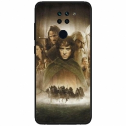 Husa personalizata tip carcasa HQPrint pentru Xiaomi Redmi Note 9T, model Lord of the Rings 2, multicolor, S1D1M0190