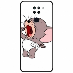 Husa personalizata tip carcasa HQPrint pentru Xiaomi Redmi Note 9T, model Tom and Jerry 3, multicolor, S1D1M0207