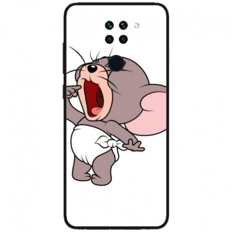 Husa personalizata tip carcasa HQPrint pentru Xiaomi Redmi Note 9T, model Tom and Jerry 3, multicolor, S1D1M0207