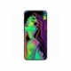 Husa personalizata tip carcasa HQPrint pentru Xiaomi Redmi Note 9T, model Colorful Girl, multicolor, S1D1M0249