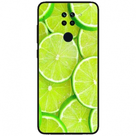 Husa personalizata tip carcasa HQPrint pentru Xiaomi Redmi Note 9T, model Lime, multicolor, S1D1M0253