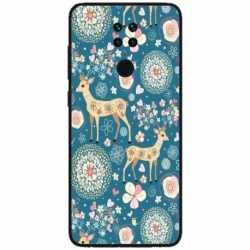 Husa personalizata tip carcasa HQPrint pentru Xiaomi Redmi Note 9T, model Mandela 1, multicolor, S1D1M0254