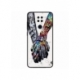 Husa personalizata tip carcasa HQPrint pentru Xiaomi Redmi Note 9 5G, model Abstract Holding, multicolor, S1D1M0271