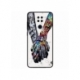 Husa personalizata tip carcasa HQPrint pentru Xiaomi Redmi Note 9T, model Abstract Holding, multicolor, S1D1M0271