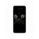 Husa personalizata tip carcasa HQPrint pentru Xiaomi Redmi Note 9T 5G, model Black Cat 1, multicolor, S1D1M0015
