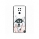 Husa personalizata tip carcasa HQPrint pentru Xiaomi Redmi Note 9T 5G, model Fluffy Dog, multicolor, S1D1M0033