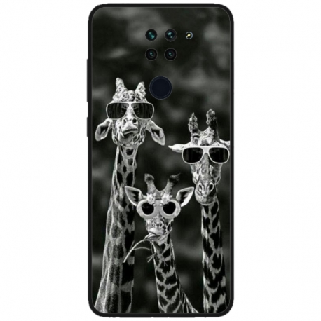 Husa personalizata tip carcasa HQPrint pentru Xiaomi Redmi Note 9T 5G, model Zebra 1, multicolor, S1D1M0086