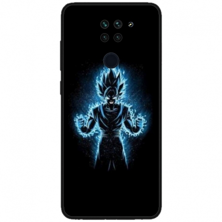 Husa personalizata tip carcasa HQPrint pentru Xiaomi Redmi Note 9T 5G, model Goku, multicolor, S1D1M0087