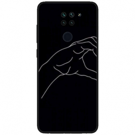 Husa personalizata tip carcasa HQPrint pentru Xiaomi Redmi Note 9T 5G, model Forever and Always 1, multicolor, S1D1M0094