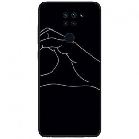 Husa personalizata tip carcasa HQPrint pentru Xiaomi Redmi Note 9T 5G, model Foreverand Always 2, multicolor, S1D1M0095