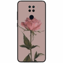 Husa personalizata tip carcasa HQPrint pentru Xiaomi Redmi Note 9T 5G, model Flowers 8, multicolor, S1D1M0141