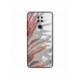 Husa personalizata tip carcasa HQPrint pentru Xiaomi Redmi Note 9T 5G, model Leaf Design 4, multicolor, S1D1M0155