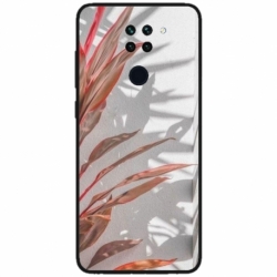 Husa personalizata tip carcasa HQPrint pentru Xiaomi Redmi Note 9T 5G, model Leaf Design 4, multicolor, S1D1M0155