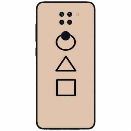 Husa personalizata tip carcasa HQPrint pentru Xiaomi Redmi Note 9T 5G, model Squid Game 1, multicolor, S1D1M0173