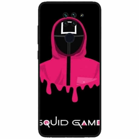 Husa personalizata tip carcasa HQPrint pentru Xiaomi Redmi Note 9T 5G, model Squid Game 7, multicolor, S1D1M0179
