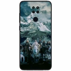 Husa personalizata tip carcasa HQPrint pentru Xiaomi Redmi Note 9T 5G, model Lord of the Rings 1, multicolor, S1D1M0189