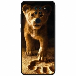 Husa personalizata tip carcasa HQPrint pentru Xiaomi Redmi Note 9T 5G, model Lion King 2, multicolor, S1D1M0198