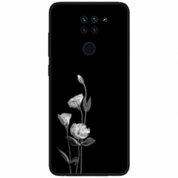 Husa personalizata tip carcasa HQPrint pentru Xiaomi Redmi Note 9T 5G, model Abstract Flowers, multicolor, S1D1M0216