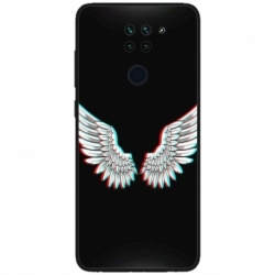 Husa personalizata tip carcasa HQPrint pentru Xiaomi Redmi Note 9T 5G, model Angel, multicolor, S1D1M0219