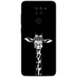 Husa personalizata tip carcasa HQPrint pentru Xiaomi Redmi Note 9T 5G, model Giraffe 3, multicolor, S1D1M0222