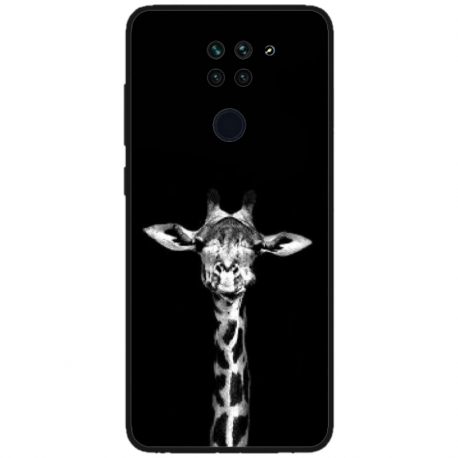Husa personalizata tip carcasa HQPrint pentru Xiaomi Redmi Note 9T 5G, model Giraffe 3, multicolor, S1D1M0222