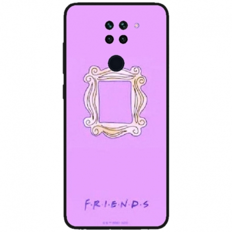 Husa personalizata tip carcasa HQPrint pentru Xiaomi Redmi Note 9T 5G, model FRIENDS 3, multicolor, S1D1M0223