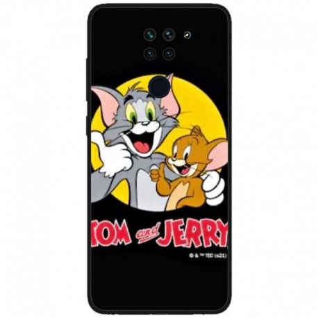 Husa personalizata tip carcasa HQPrint pentru Xiaomi Redmi Note 9T 5G, model Tom and Jerry 4, multicolor, S1D1M0226