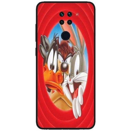 Husa personalizata tip carcasa HQPrint pentru Xiaomi Redmi Note 9T 5G, model Looney Tunes 2, multicolor, S1D1M0227