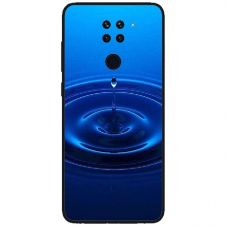 Husa personalizata tip carcasa HQPrint pentru Xiaomi Redmi Note 9T 5G, model Picatura, multicolor, S1D1M0240